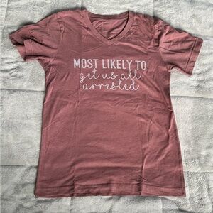 ⚠️Bridesmaids Mauve Graphic Tee⚠️